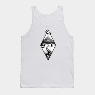 Road to the Lonely Mountain - Fantasy Tank Top